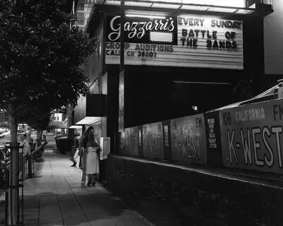 1980: Gazzarri's Nightclub 9039 W Sunset Blvd West Hollywood