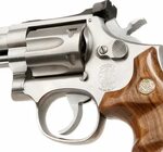 Deactivated smith and wesson revolver