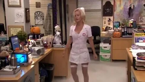 YARN Angela as a nurse. The Office (2005) - S07E06 Costume C