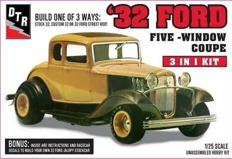 32 Ford Jalopy 108 Wilmer Lundt Model Kit Other Sports Car M