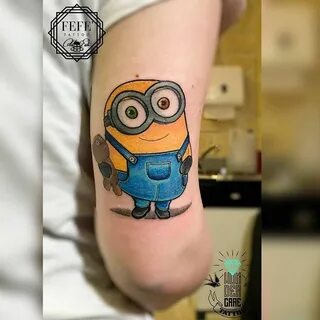 wondercare.tattoo Minion tattoo, Leg tattoos, Arm tattoos fo