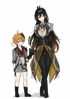 Fem Zhongli & Childe