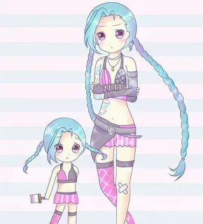 Jinx and baby jinx 😍 😍 😍 League Of Legends Official Amino