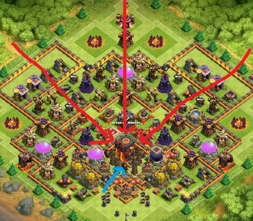 55+ Base Coc Th 10 Unik Dan Kuat