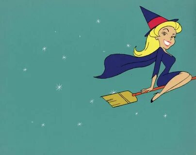 109: Bewitched animation cel from opening sequence (#0109) o