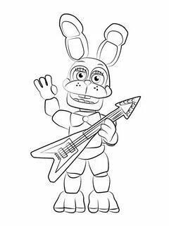 FNAF coloring pages. Download and print FNAF coloring pages