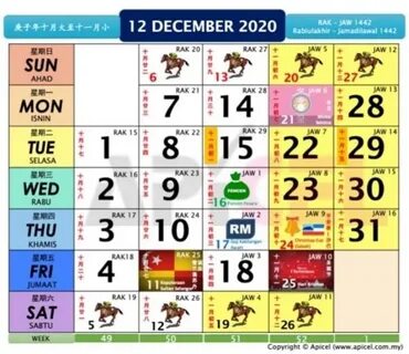 Kalender Umum 2021