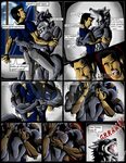 Muscles,Fangs and Claws P25 Werewolf Transformation by DSA09