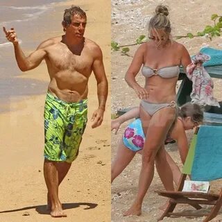 Ben Stiller Shirtless Pictures and Christine Taylor Bikini P