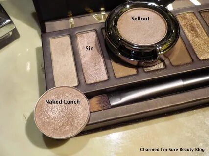 Charmed I'm Sure Beauty Blog: Comparison of Urban Decay Sin 