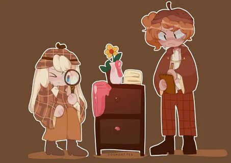 I love the detectives! (drawn by me) *Cookie Run* Amino
