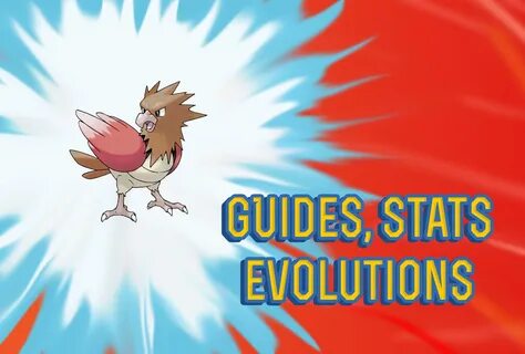 Pokemon Let's Go: Spearow - Guide, Stats, Locations & Evolut