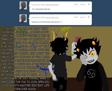 Bucket Homestuck Quotes. QuotesGram