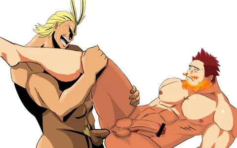 Yaoi pinup all might+endeavor (my hero academia)