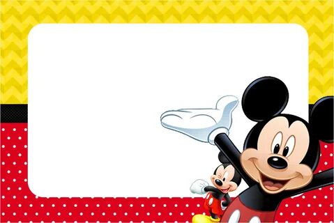 Fondos de Mickey Mouse para invitaciones Fondos de Pantalla