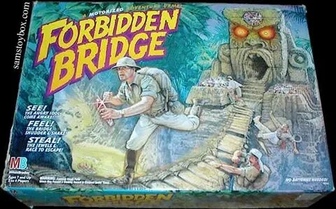 Forbidden Bridge Game by Milton Bradley - Sam's Toybox