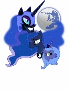 Three Luna Moon by sirhcx on deviantART My little pony quiz,