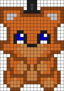 Pixel Art Grid Fnaf - Pixel Art Grid Gallery