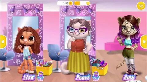 Fun Game for kids Make Up - Amy's animal hair salon - Dress 