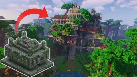 I Transformed the Minecraft Jungle Temple Ft. McMakistein - 