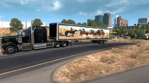 Smoky and the bandit trailere v1.0 ATS - Euro Truck Simulato