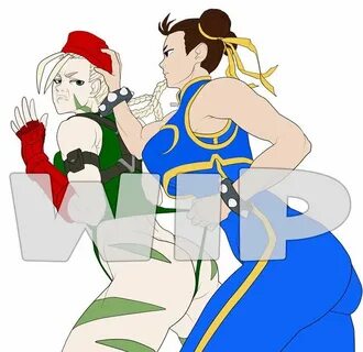 SadPandaFace в Твиттере: "WIP Chun Li vs Cammy Join me on Pa