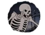 halloween aesthetic skeleton sticker by @xxomqitzleaxx