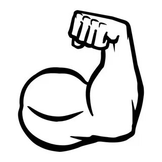 Biceps Flex Arm Vector Icon Stock Vector Image by © briangof
