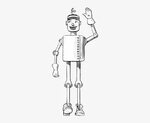 How To Set Use Robot Clipart - Tin Man Clip Art PNG Image Tr