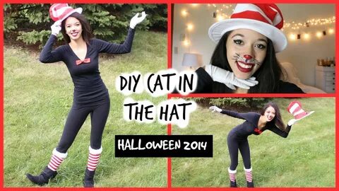 DIY Halloween Costume: Cat in the Hat! - YouTube