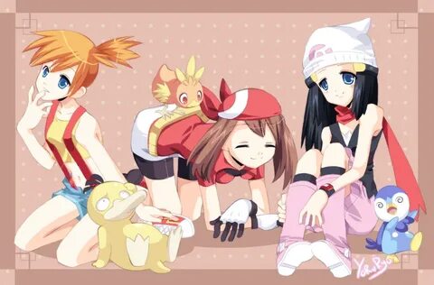 Misty, May, and Dawn - pokemon fan Art (20236948) - fanpop -