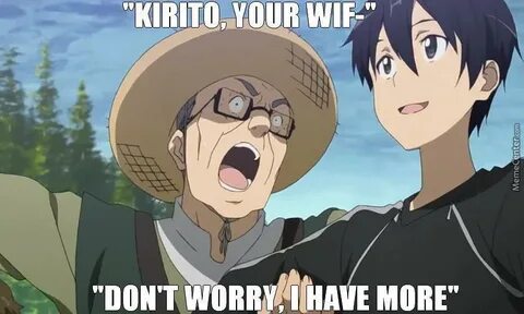 No Worries by rob.lucci Sword Art Online Know Your Meme