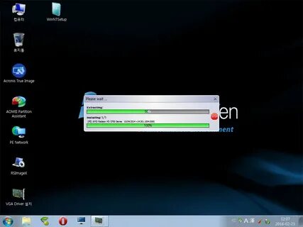 윈도우 포럼 - 설치/사용기 - 단일wim으로 만들어진 PE4종 사용기