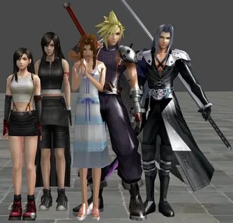 xnalara final fantasy 7 models by twinlightownz on DeviantAr