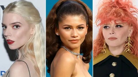 anya taylor joy zendaya natasha lyonne hair colors. 