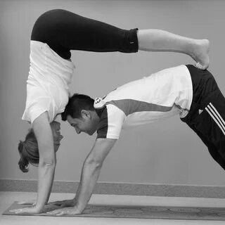 Gymnastics Easy 2 Person Yoga Poses