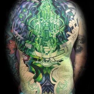 60 Trippy Tattoos For Men - Psychedelic Design Ideas