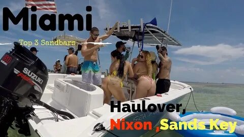 Miami's Three Top SandBars in One Days Trip - YouTube