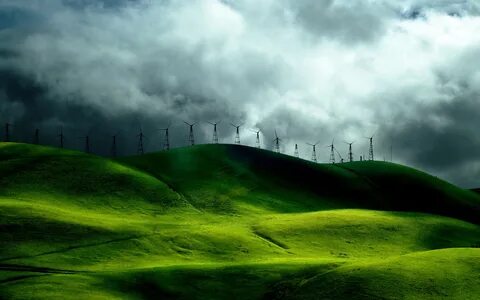 wind, Turbine, Fields Wallpapers HD / Desktop and Mobile Bac