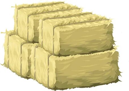 Hay Bales Haystack Straw Farm PNG Picpng