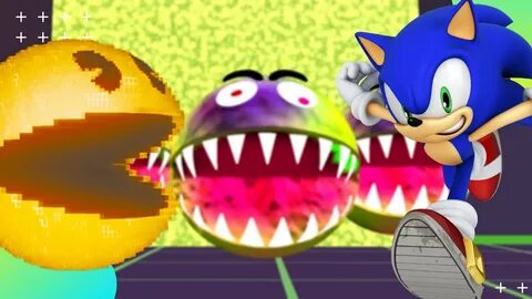 Pacman and Sonic Vs Zombies - YouTube