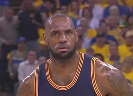 LeBron James Face - BlackSportsOnline