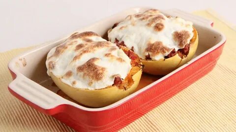 Spaghetti Squash Lasagna Bowls Recipe - Laura Vitale - Laura