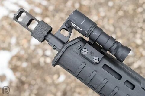 Magpul handguard- Mounting a light AK Rifles