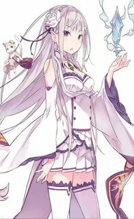 Re:Zero, Emilia, official art Anime, Anime characters, Chara