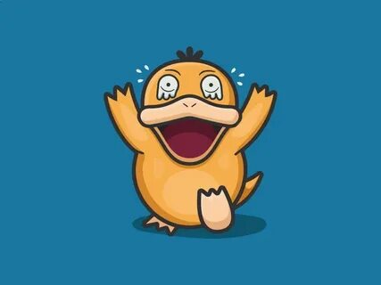 Scared Psyduck by Caseyillustrates on Dribbble