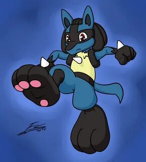 Toon Lucario by Evil-Sprite -- Fur Affinity dot net
