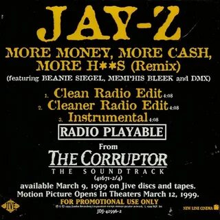 More Money, More Cash, More Hoes (Remix) : Jay-Z : Free Down