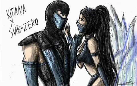 Kitana x Sub-Zero Mortal kombat characters, Kitana mortal ko