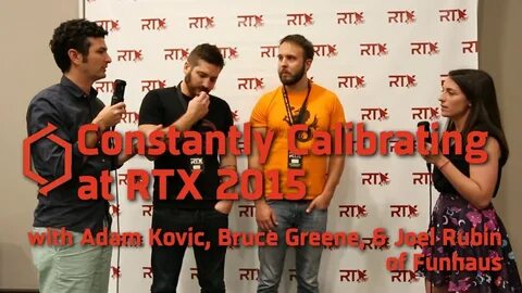 RTX 2015: Interview w/ Funhaus (Adam Kovic, Bruce Greene, Jo